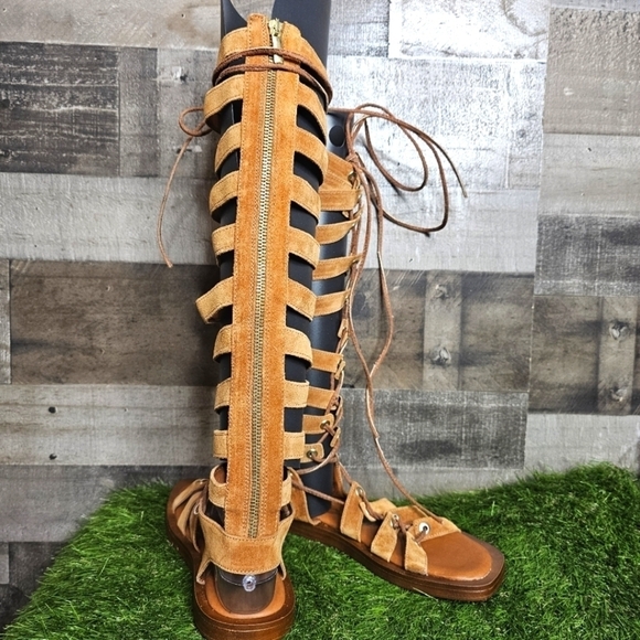 Free People Womens Sun Chaser Tall Gladiator Sandals Size EU 39 / US 9 - Picture 7 of 8